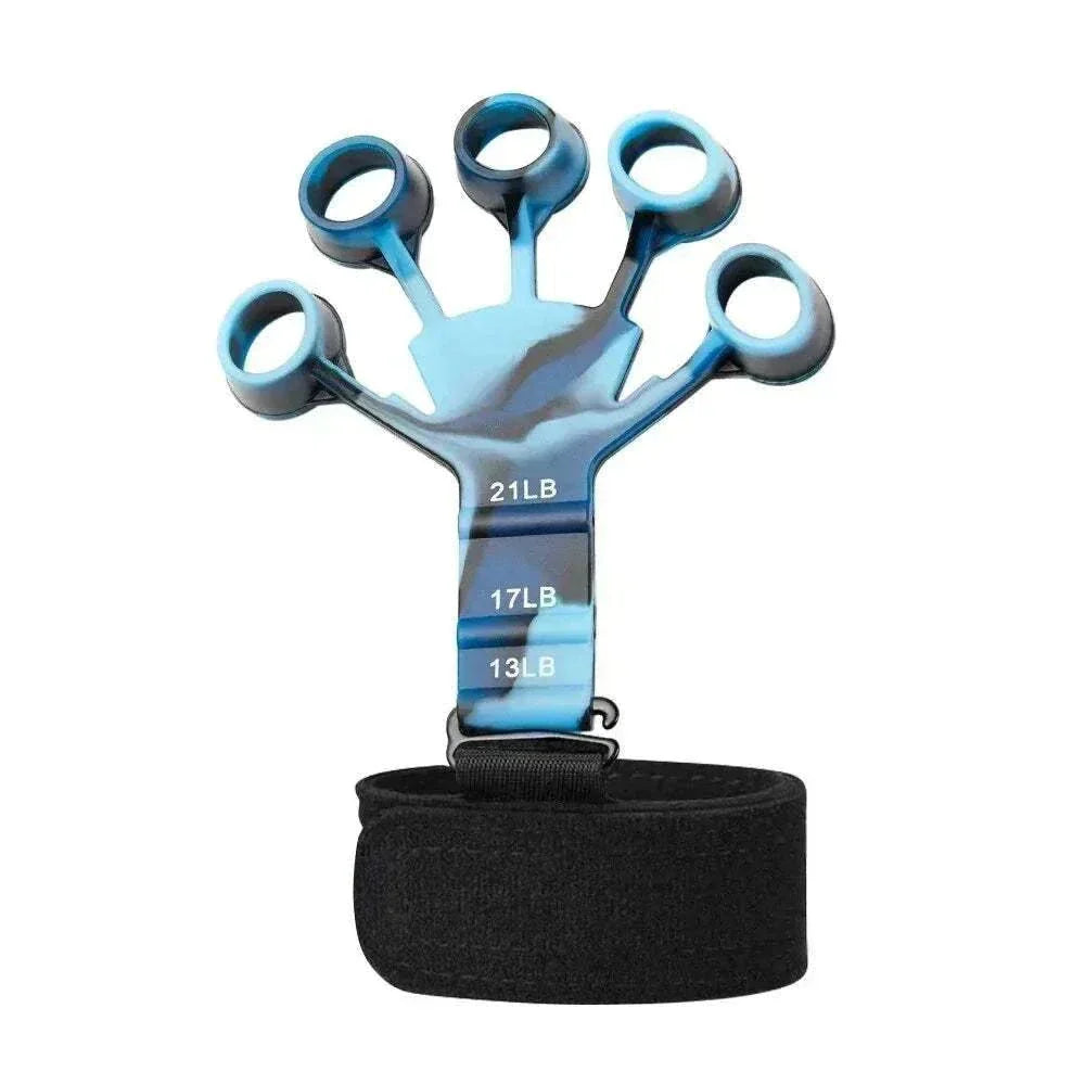 Finger Trainer silicone finger rehabilitation device for hand grip and wrist therapy