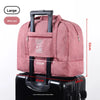 Double-Layer Waterproof Travel Bag for Gym & Swimming -Portable Handheld Dry/Wet Separation Cosmetic Toiletry Storage Unisex Bag