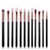 Black Rose Gold 12-Piece Makeup Brush Set